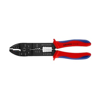 KNIPEX 97 22 240 SB Crimping Pliers black lacquered 240 mm