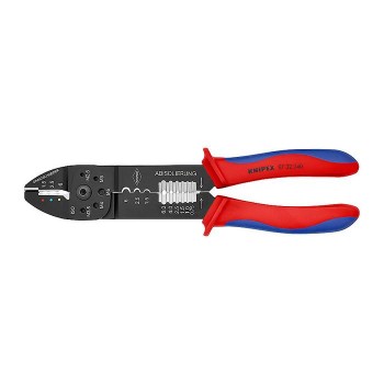 KNIPEX 97 32 240 SB Crimping Pliers black lacquered 240 mm