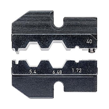 KNIPEX 97 49 40 Crimping dies for Coax connectors