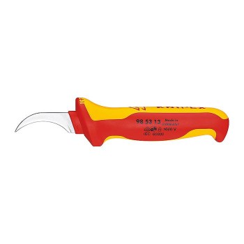 KNIPEX 98 53 13 Dismantling Knife for sector cables 190 mm