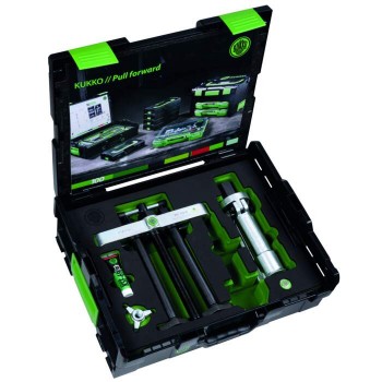 KUKKO 25-D Ball bearing extraction set with counter support