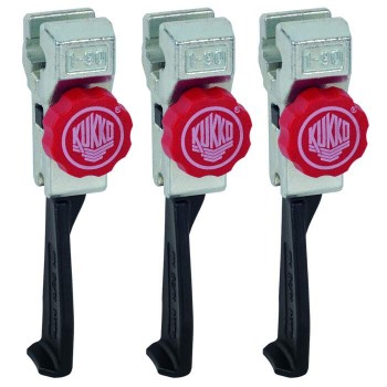 KUKKO 1-95-S 3 extremely narrow, quickly adjustable trigger hooks (set)