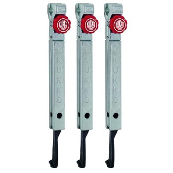 KUKKO 1-255-S 3 extremely narrow, quickly adjustable trigger hooks (set)
