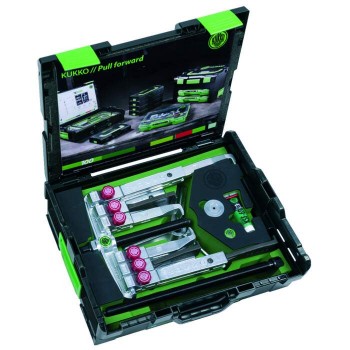 KUKKO K-2030-20+S 2- and 3-arm universal puller set with two different types of pullers