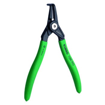 KUKKO 728K-A31 Circlip pliers for outer rings, bent