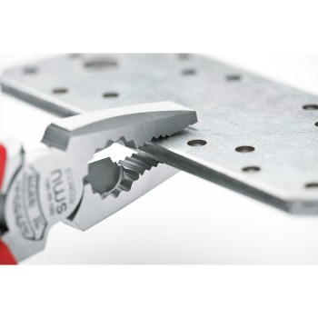 NWS 109-49-VDE-180-SB High Leverage Combination Pliers, 180 mm