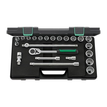 Stahlwille SOCKET SET 1/2" 50A/17/6 KN