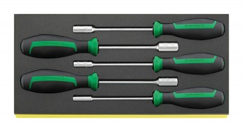 Stahlwille 96838757 Nut Spinner Set TCS 12500N/5, 5pcs