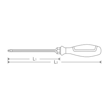 Stahlwille 46323301 Screwdriver PH 4632 PH1, PH1