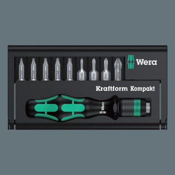 Wera 05135942001 Bit Set KK 12, 10tlg