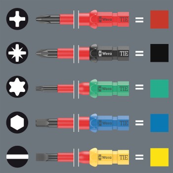 Wera 05006500001 Kraftform Kompakt VDE 60 i TIE, 0.4 x 2.5 x 157.0 mm