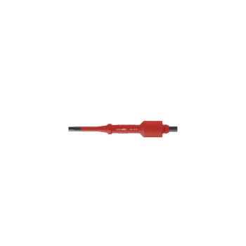 Wiha Wechselklinge electric Sechskant für Drehmoment-Schraubendreher mit Quergriff electric (38918) 3,0 x 136 mm, 5,5 Nm