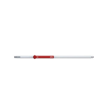 Wiha Interchangeable blade Hexagonal ball end for torque screwdriver with long handle (26223) 2,5 x 175 mm, 2,0 Nm