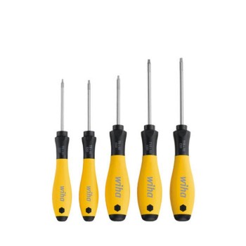 Wiha Schraubendreher Set SoftFinish® ESD TORX® 5-tlg. (27253)