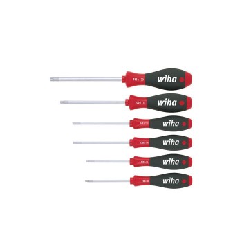 Wiha Schraubendreher Set SoftFinish® TORX® 6-tlg. (07155)