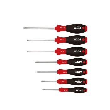 Wiha Screwdriver set SoftFinish® TORX® 7-pcs. (01299)