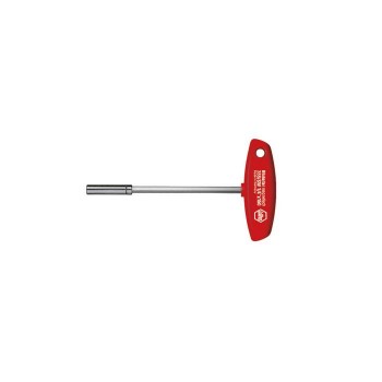 Wiha Screwdriver with T-handle and bit holder magnetic 1/4" (01481) 150 mm