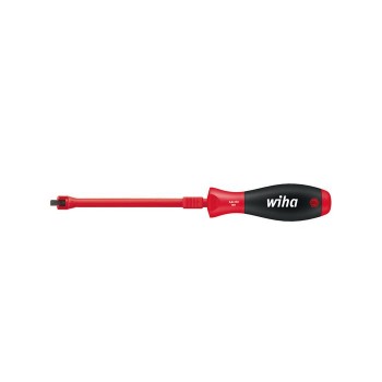 Wiha Screwdriver SoftFinish® Slotted with fixing function (32871) 6,0 mm x 175 mm