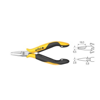 Wiha Vornschneider Professional ESD schmaler Kopf mit kleiner Wate (26839) 110 mm