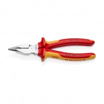 KNIPEX 08 26 185 VDE Needle-Nose Combination Pliers, 185 mm
