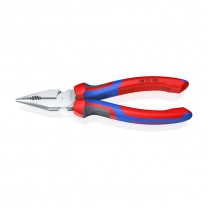 KNIPEX 08 25 185 SB Needle-Nose Combination Pliers, 185 mm