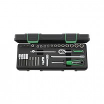 Stahlwille 96011134 Steckschlüssel-Satz 40/23/7, 30tlg.