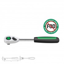Stahlwille 12111020 QuickRelease-Fine tooth ratchet 435QR N, 193.0 mm