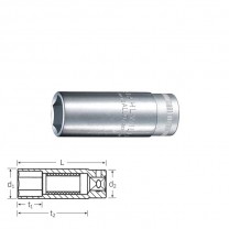 Stahlwille 02130018 Spark plug socket 4606 18- 11/16, size 18- 11/16