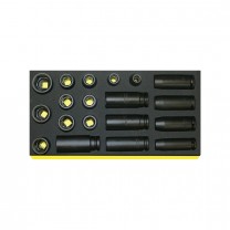 Stahlwille 96838777 Impact socket set TCS 50IMP/51IMP/19, 19pcs.