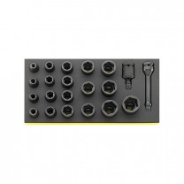 Stahlwille 96838791 Impact socket set TCS 50IMP/19/2, 21pcs.