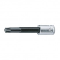 GEDORE Screwdriver bit socket 3/8", long XZN M6 (1394312), INX 30 L 6