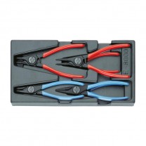 GEDORE Circlip pliers in 1/3 ES tool module (1402196), 1500 ES-8000