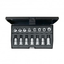 GEDORE Screwdriver bit socket set 3/8" 15 pcs TORX (1509942), ITX 30 TX-015