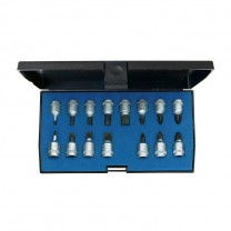 GEDORE Screwdriver bit socket set 1/4" 15 pcs IN-IS-PH-PZ (1815601), INS 20 PM