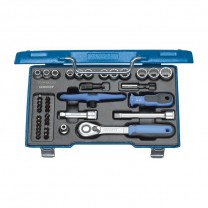 GEDORE Socket set 3/8" 40 pcs hex IN-IS-PH-PZ-TX-XZN (1973347), D 30 KMU-20