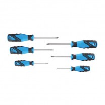 GEDORE 3C-Screwdriver set 6 pcs PH+PZ 0-1-2 (2003589), 2160 PHZ-06