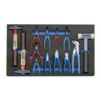 GEDORE Tool assortment in Check-Tool-module, 13 pcs (2016303), 2005 CT4-8000