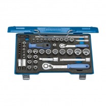 GEDORE Socket set 3/8" + 1/4, 50 pcs (2075695), D 30 TX20 U-20