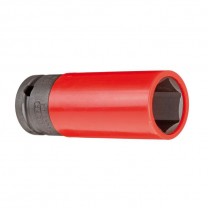 GEDORE Impact socket 1/2" with protective sleeve, 21 mm (2178230), K 19 LS 21