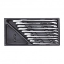 GEDORE Combination ratchet spanner set in 1/3 ES tool module (2305429), 1500 ES-7 R