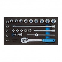 GEDORE 1500 CT1-30 CT-Einlage mit Sortiment (2308975)