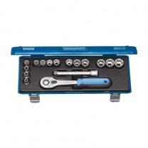 GEDORE 2682885 Socket set , 16pcs., 30 JMU-10