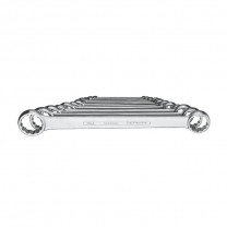 GEDORE 6062000 Flat ring spanner set , 12pcs., 4-12