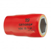 GEDORE VDE Socket 1/2" 19 mm (6123320), VDE 19 19