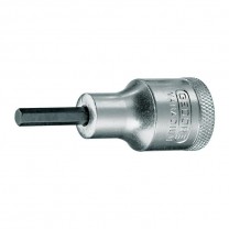 GEDORE Screwdriver bit socket 1/2" in-hex 9/16" (6155600), IN 19 9/16AF