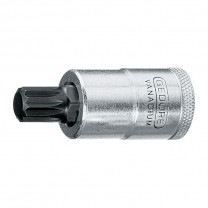 GEDORE Screwdriver bit socket 1/2" XZN M6 (6159000), INX 19 6