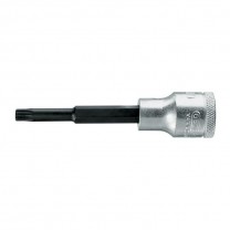 GEDORE Screwdriver bit socket 1/2", long XZN M6 (6159190), INX 19 L 6-100