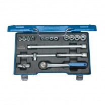 GEDORE Socket set 3/8" 17 pcs UD 6-19 mm (6240200), D 30 GMU-3