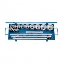 GEDORE Socket set 3/4" 16 pcs hex 22-60 mm (6280930), 32 FMZ