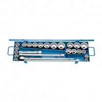 GEDORE Socket set 3/4" mm + AF (6281310), D 32 EMAU-2